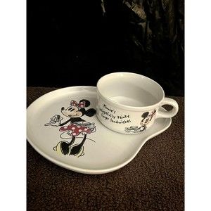 DISNEY Minnie's Delightfully Dainty Finger Sandwich, Soup & Sandwich Set, Snack